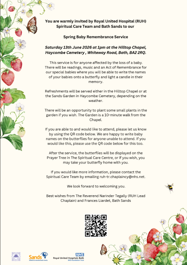 Spring Baby Remembrance Service 2026