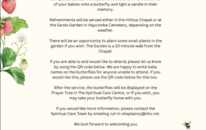 Spring Baby Remembrance Service 2026